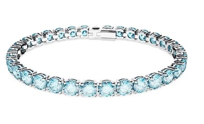 Swarovski Matrix Tennis bracelet SW5648927 Bilezik Mavi 5648927