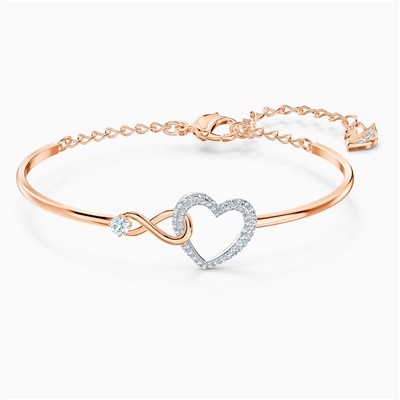 Браслет Swarovski Infinity Bangle Heart & Infinity SW5518869