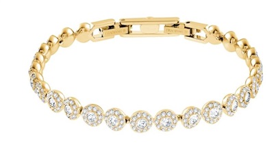 Swarovski Una Angelic Tennis bracelet SW5505469, золотистый