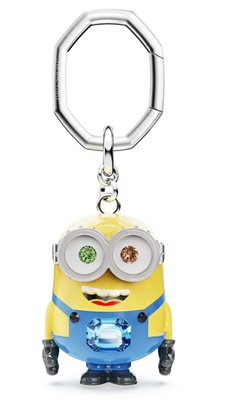Swarovski Minions 5746382 Yellow Keyring