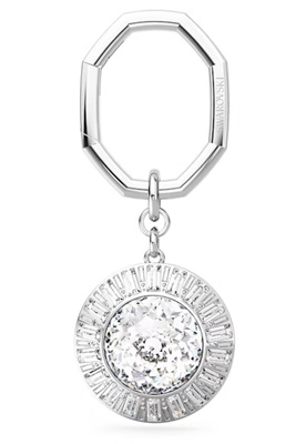 Swarovski SW5669119 Round Cut Silver Keyring