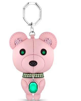Swarovski Icons Bear SW5650128 Pink Keyring