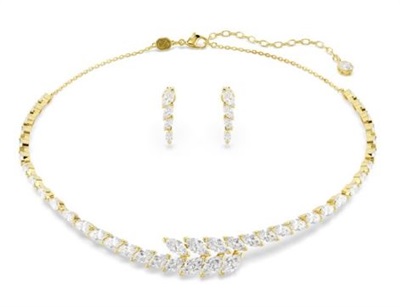 Swarovski Mesmera 5764868, золотистый набор украшений