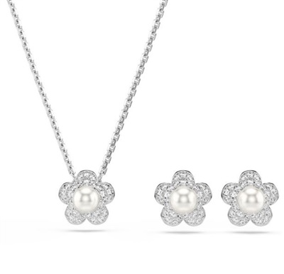 Swarovski 2026 Capsule:set Angelic Cry/rhs 5749180 Takı Seti Gümüş