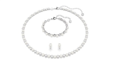 Swarovski Matrix SW5742040, серебристый набор украшений