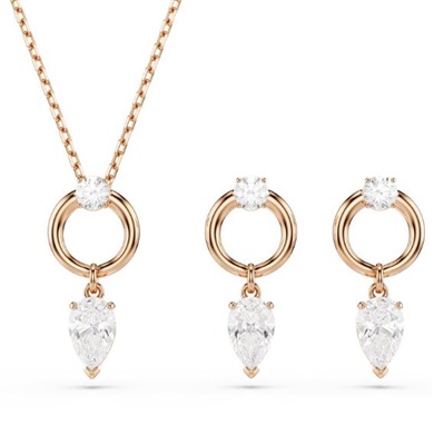 Swarovski Mesmera Set SW5733808 Rose Gold Jewellery Set