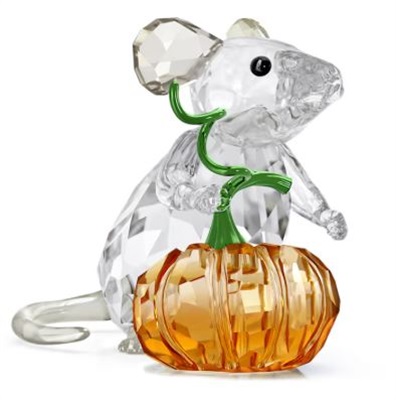 Swarovski Idyllia: хрустальная статуэтка «Мышь и тыква» 5732809