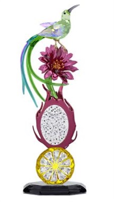 Swarovski Idyllia Sugarbird and Dragon Fruit Totem SW5677289 EV Kristali