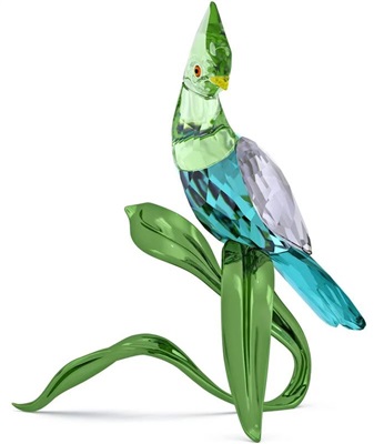 Swarovski Idyllia Green Turaco SW5693147, хрустальная статуэтка