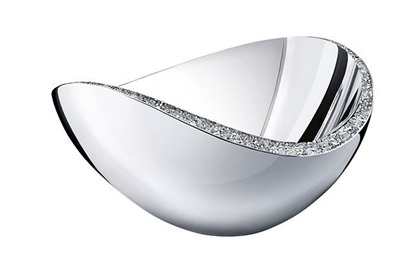 Swarovski Minera Decorative Bowl, medium SW5293119 EV Kristali Gümüş