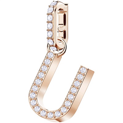 Swarovski Remix Alphabet U SW5437608 Charm Rose Gold