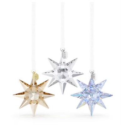Swarovski Annual Edition:ornament Set 35TH Anniv. 5734798 Renkli