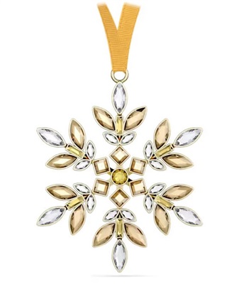 Swarovski Gema Holiday Ornament, Yellow SW5691043 Sarı