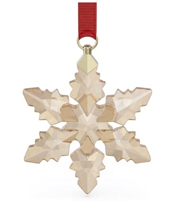 Swarovski Annual Edition Festive Ornament 2024, Small SW5674384 Altın