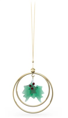 Swarovski Garden Tales Holly Leaves Ornament SW5594495