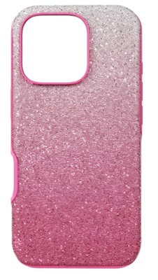 Swarovski High smartphone case, Colour gradient, iPhone® 16 Pro SW5698787 Pembe
