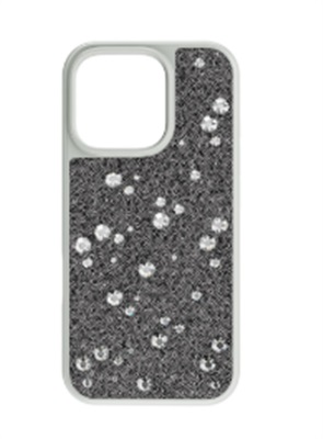 Чехол Swarovski High Scattered для iPhone 16 Pro SW5698783, серебристый