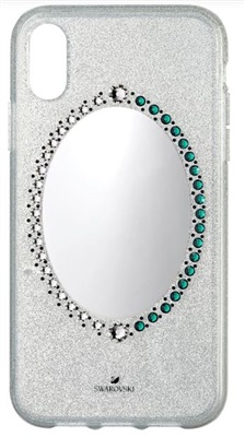 Swarovski Black Baroque Чехол для iPhone XR SW5504674, серебристый