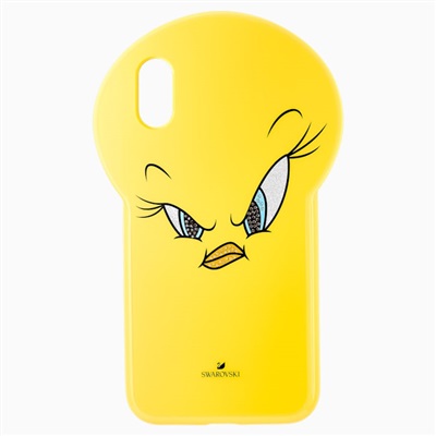 Swarovski Looney Tunes Tweety чехол для iPhone XS/X SW5499820, жёлтый
