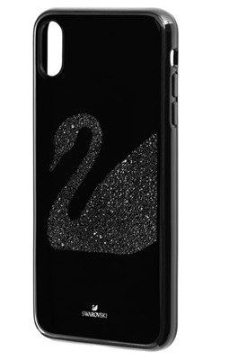 Swarovski Swan Fabric Iphone XR Smartphone Case SW5474747 Siyah