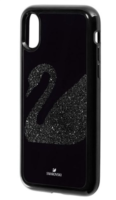 Swarovski Swan Fabric Iphone X/XS Smartphone Case SW5458420 Siyah