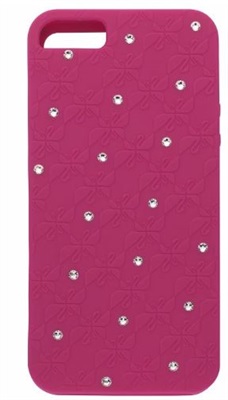 Силиконовый чехол Swarovski Swanflower Fuchsia для iPhone 5/5S SW5083042