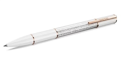 Swarovski Crystalline Lustre ballpoint pen SW5694174 Kalem Beyaz Rose Gold