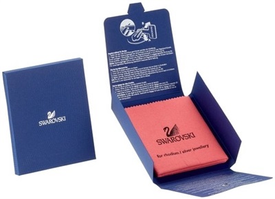 Swarovski Cleaning Kit Rhodium Jewellery SW1792635 Silme Bezi Gümüş