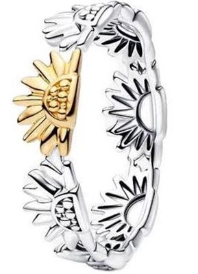 Pandora 164702C00 Silver/Gold Ring