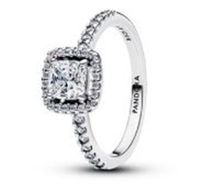 Pandora 193555C02 Серебристое кольцо