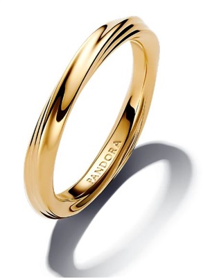 Pandora 163888C00 Gold Ring