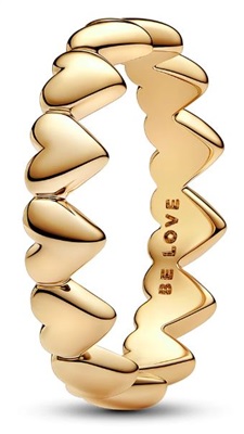 Pandora 163427C00 кольцо золотого цвета