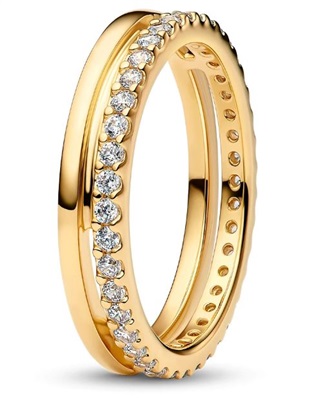 Pandora 163799C01 Gold Ring