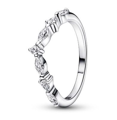 Кольцо Pandora Timeless 192390C01, серебристое