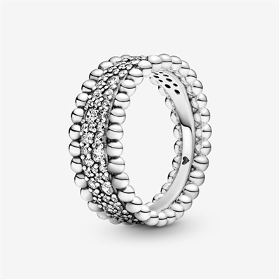 Pandora 198676C01 Серебристое кольцо