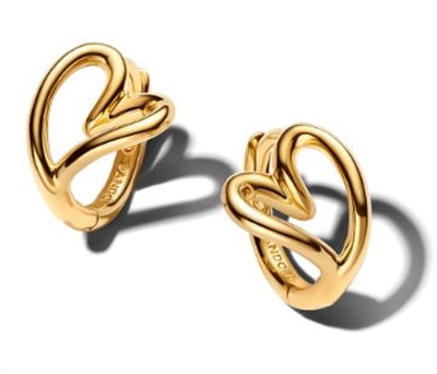Pandora 264359C00 Gold Earrings