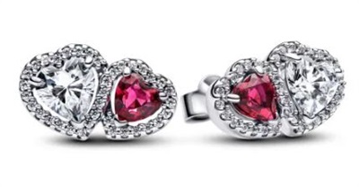Pandora Hale Kalpler Çivi Küpeler 293633C01 Gümüş