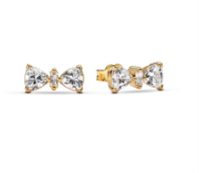 Pandora 263507C01 Gold Earrings
