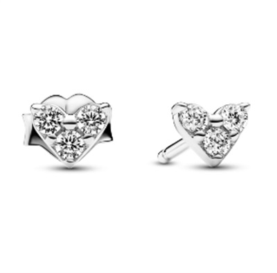 Pandora 293003C01 Silver Earrings