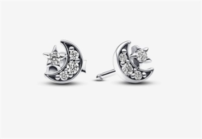 Pandora 292990C01 Silver Earrings