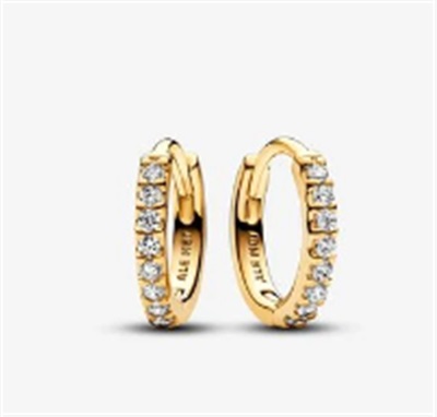 Pandora 263015C01 Gold Earrings