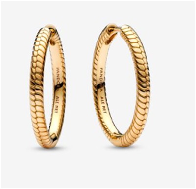Pandora Moments Charm Halka Küpe 269532C00 Altın