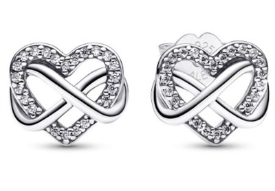 Pandora 292667C01 Silver Earrings