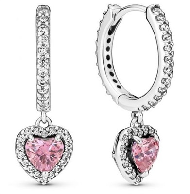 Pandora 291445C01 Küpe Gümüş Pembe