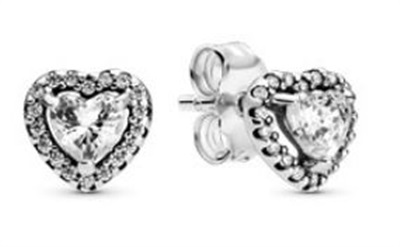 Pandora 298427C01 Silver Earrings