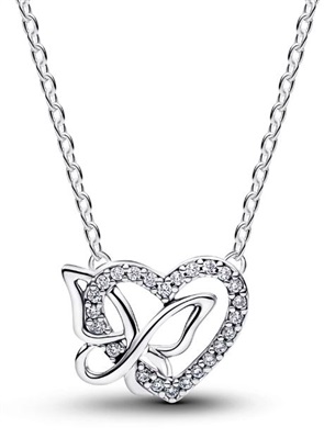 Pandora 394477C01-45 Серебристое колье