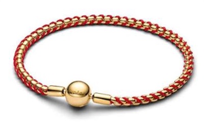 Pandora 563816C01 Красный браслет
