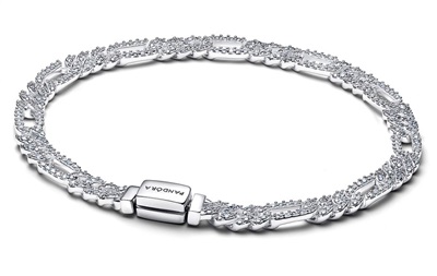 Pandora 594227C01, серебристый браслет