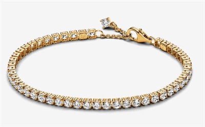Pandora 561469C01 Gold Tennis Bracelet