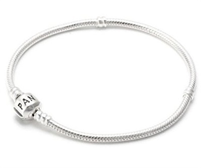 Pandora Moments Düz Klipsli Bileklik 590702HV Gümüş